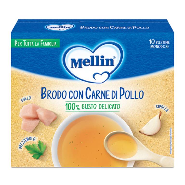 MELLIN BRODO POLLO 10X5G