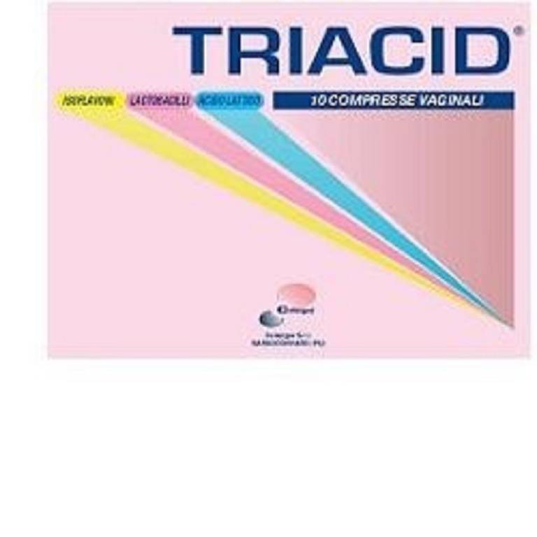 TRIACID 10CPR VAGINALI